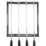 Shish Kebab Set mit Halterung